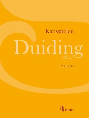 cover image of Duiding Kansspelen